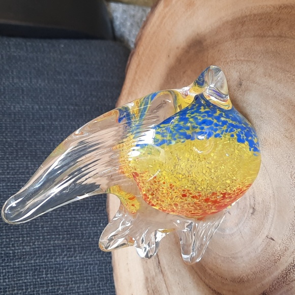 A Set of 3 Art Glass Tropical fish - Picture 6 of 8